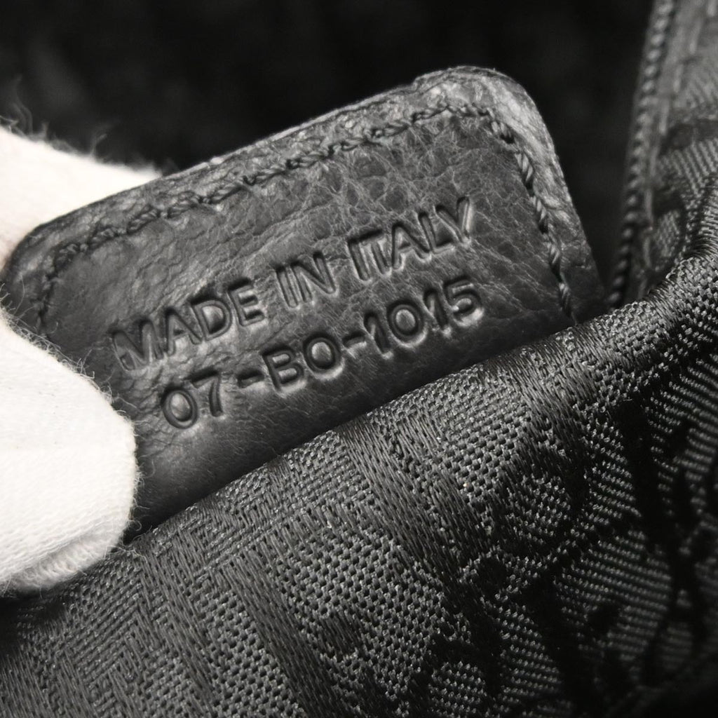 Christian Dior Black Leather Handbag