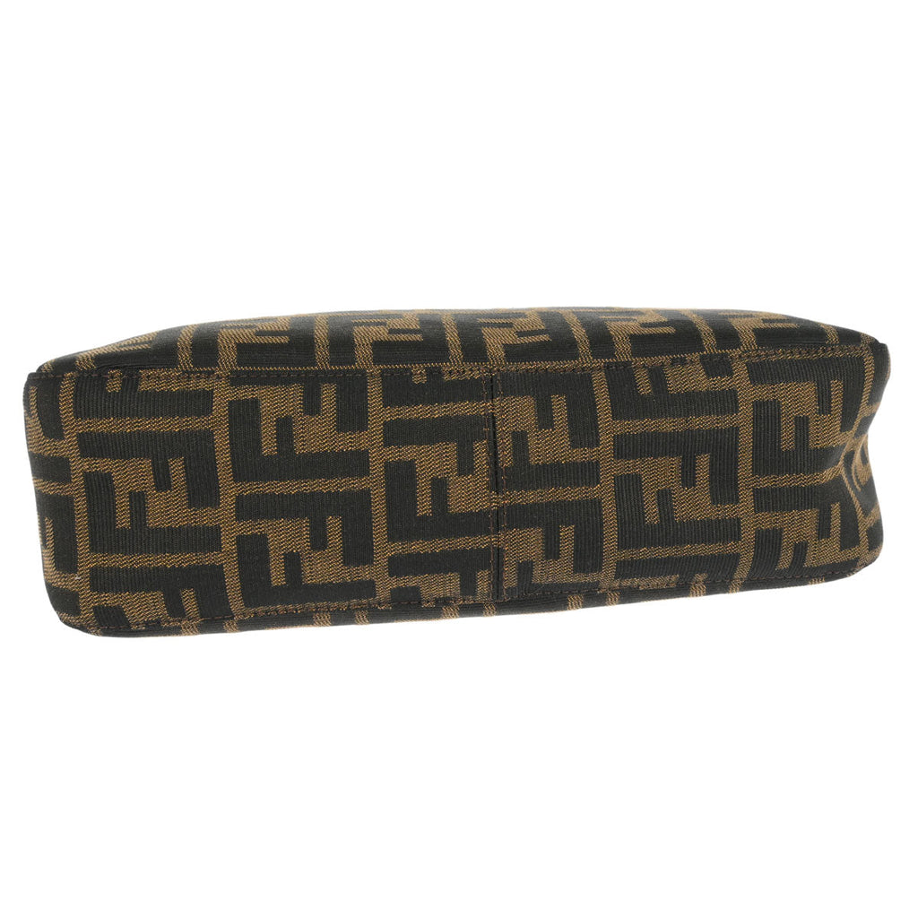 Fendi Brown Canvas Zucca Handbag