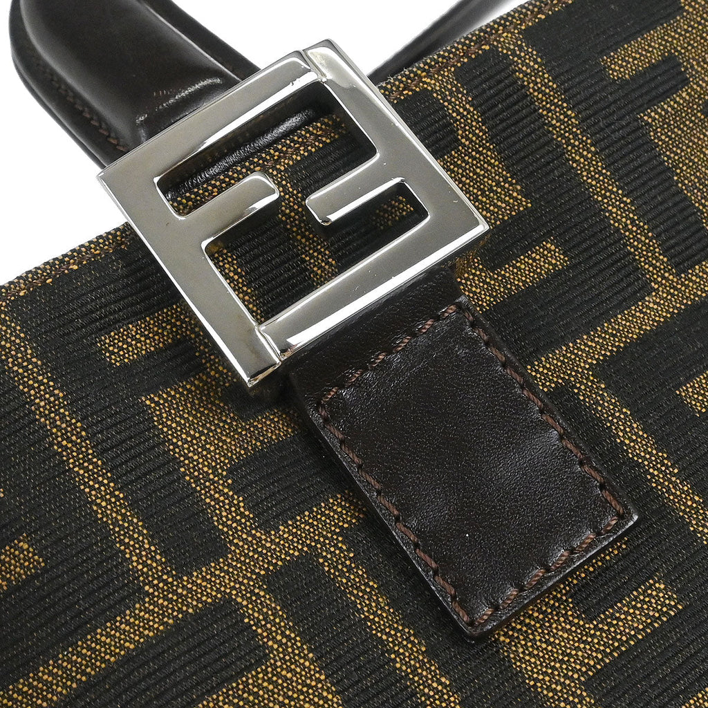 Fendi Brown Zucca Tote Handbag