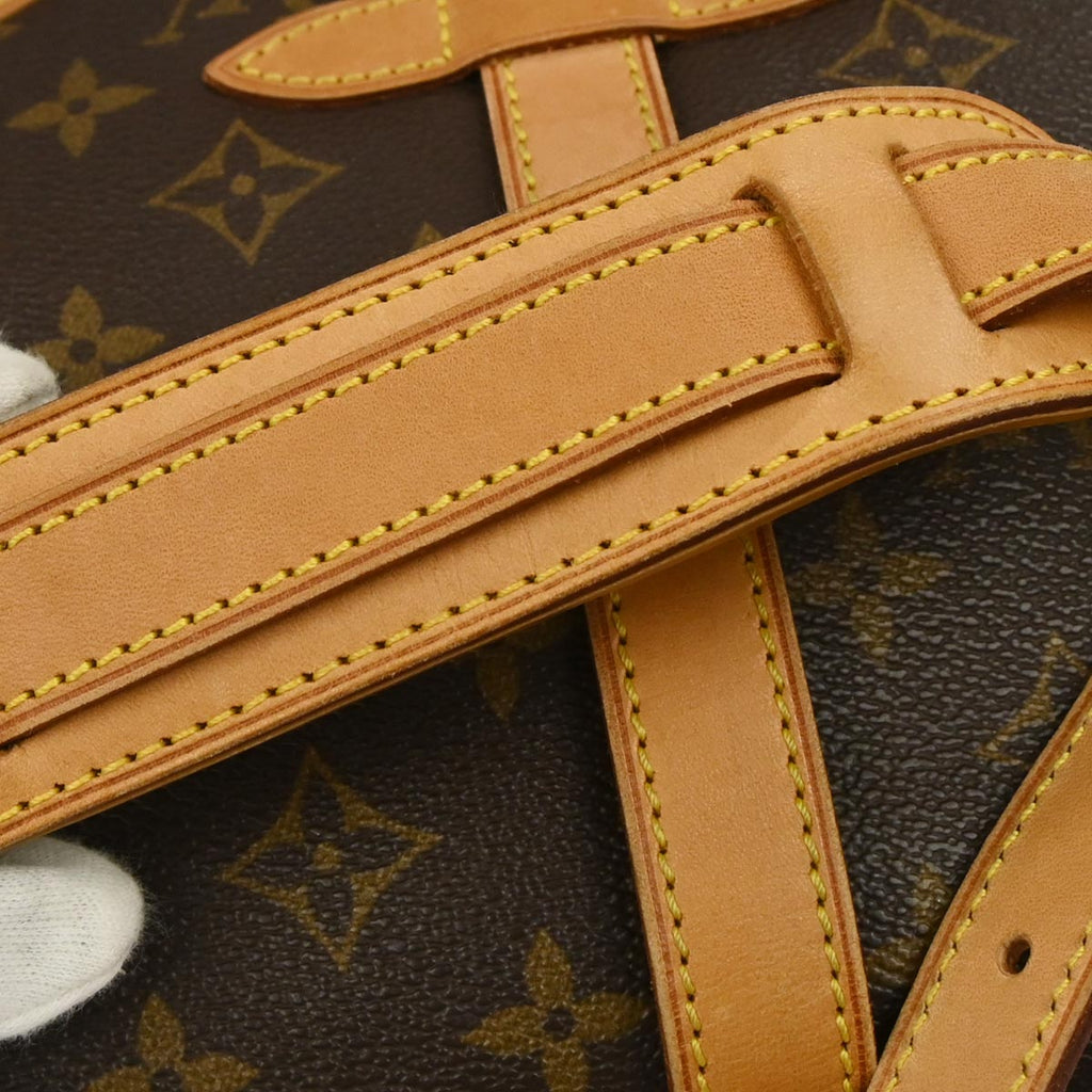 Louis Vuitton 2001 Monogram Saumur 30 Messenger Shoulder Bag M42256