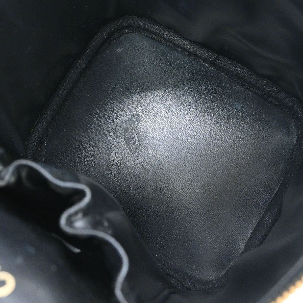 Chanel 2000-2002 Black Caviar Skin Timeless Vanity Handbag