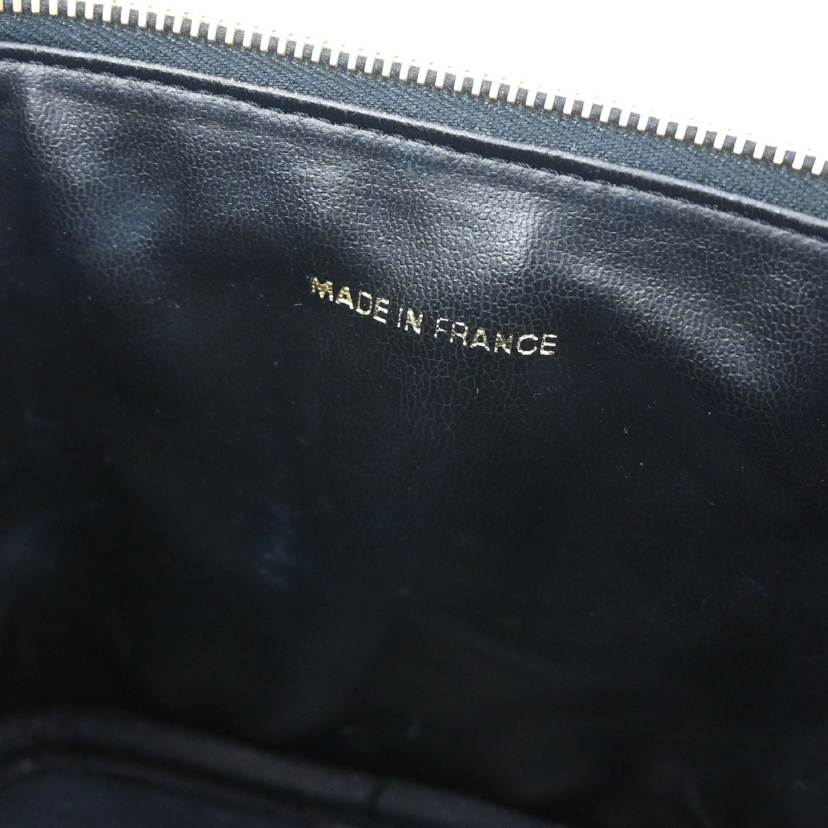 Chanel 2000-2002 Black Caviar Skin Timeless Vanity Handbag