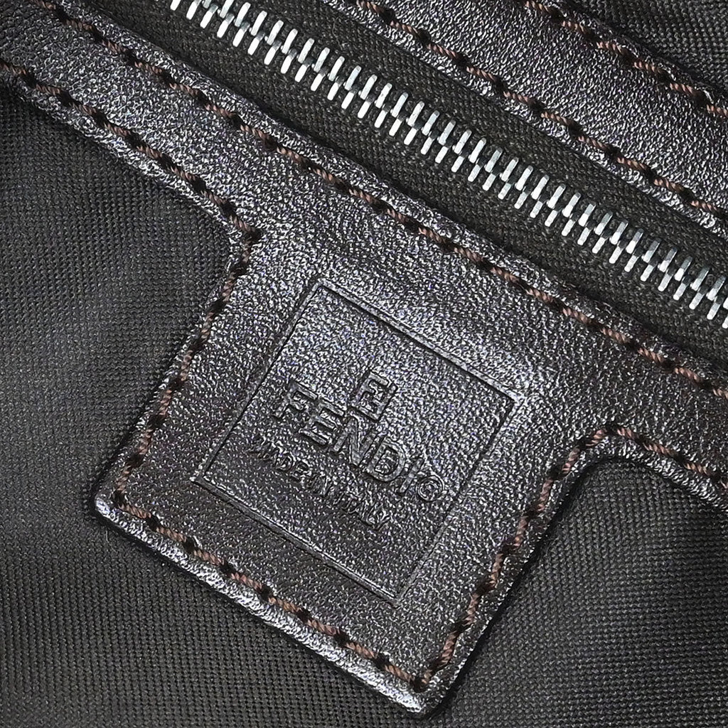 Fendi Brown Zucca Baguette Handbag
