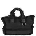 Chanel 2006-2008 Black Mouton Sport Line Tote Handbag
