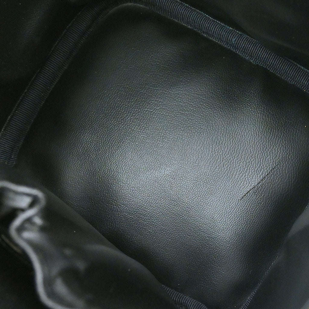 Chanel 2002-2003 Black Caviar Skin Timeless Vanity Handbag