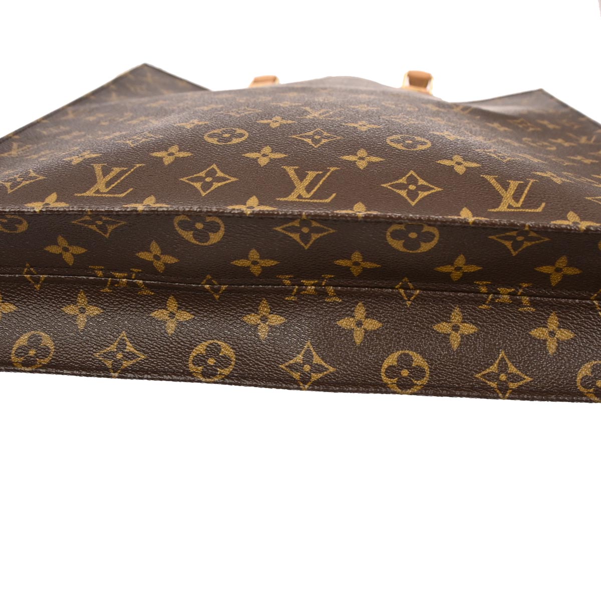 Louis Vuitton 2005 Monogram Sac Plat Tote Handbag M51140