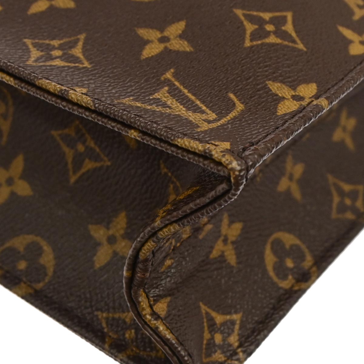 Louis Vuitton 2005 Monogram Sac Plat Tote Handbag M51140