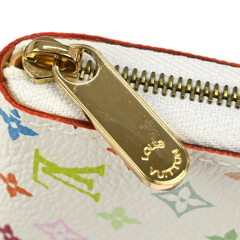 Louis Vuitton 2008 White Multicolor Zippy Wallet M66548