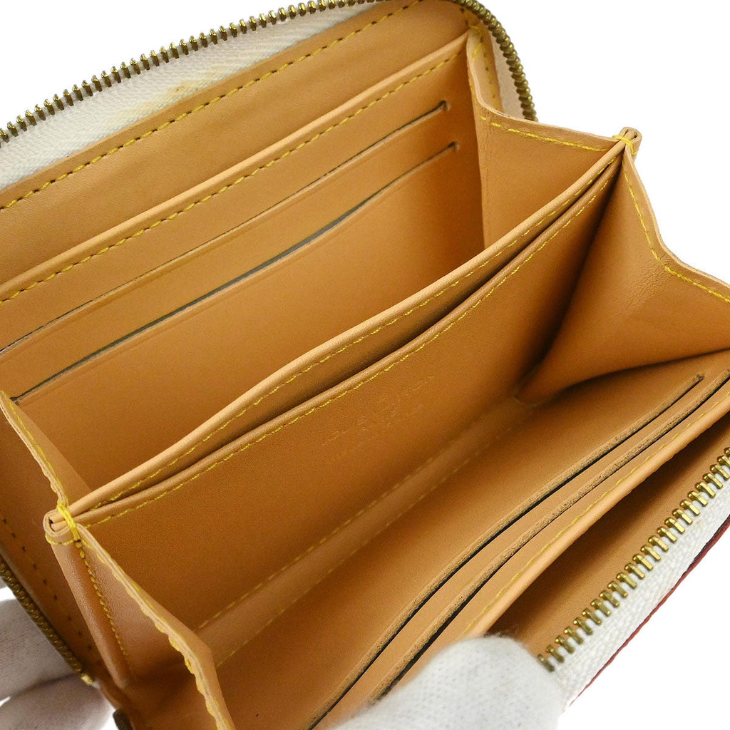 Louis Vuitton 2008 White Multicolor Zippy Wallet M66548