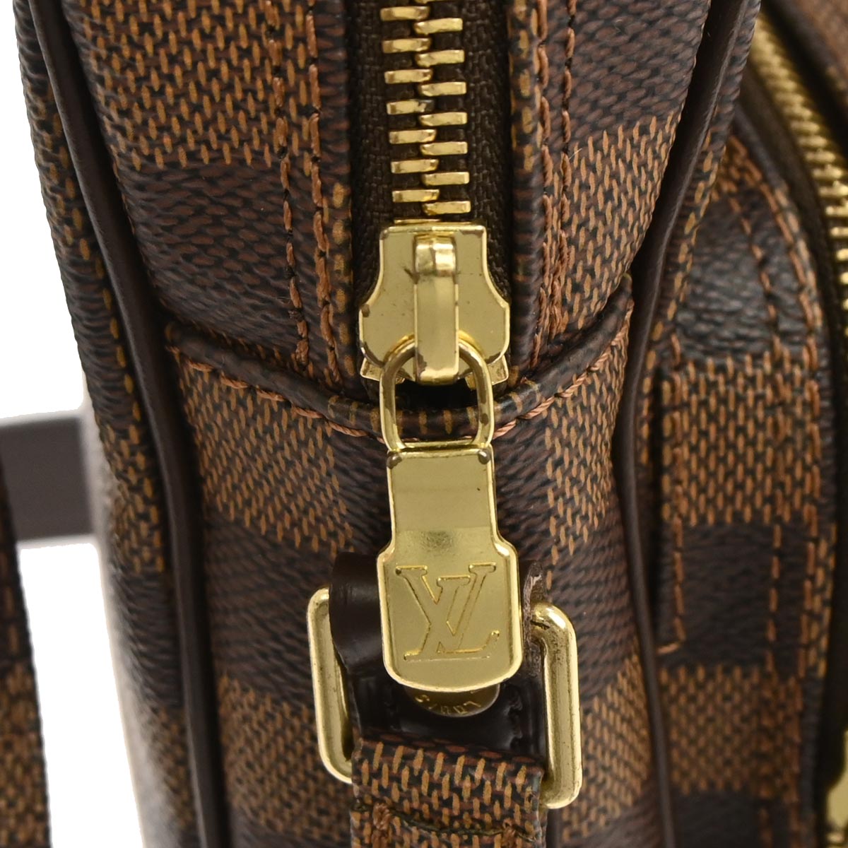 Louis Vuitton 2007 Brown Damier Amazon Crossbody Shoulder Bag N48074