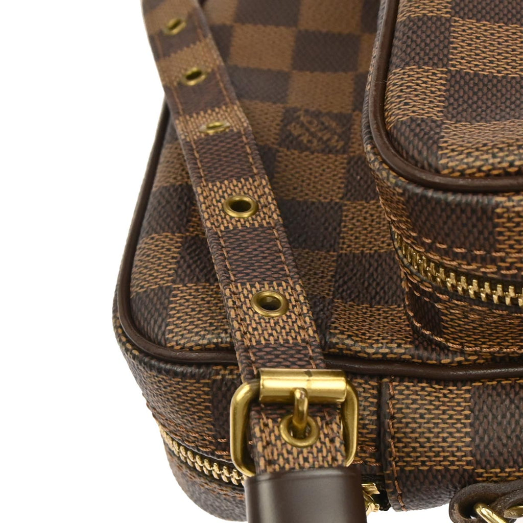 Louis Vuitton 2007 Brown Damier Amazon Crossbody Shoulder Bag N48074