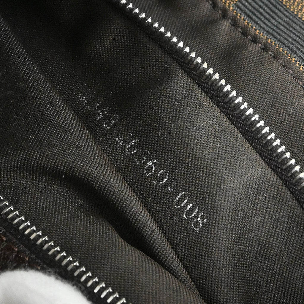 Fendi Brown Canvas Zucca Handbag