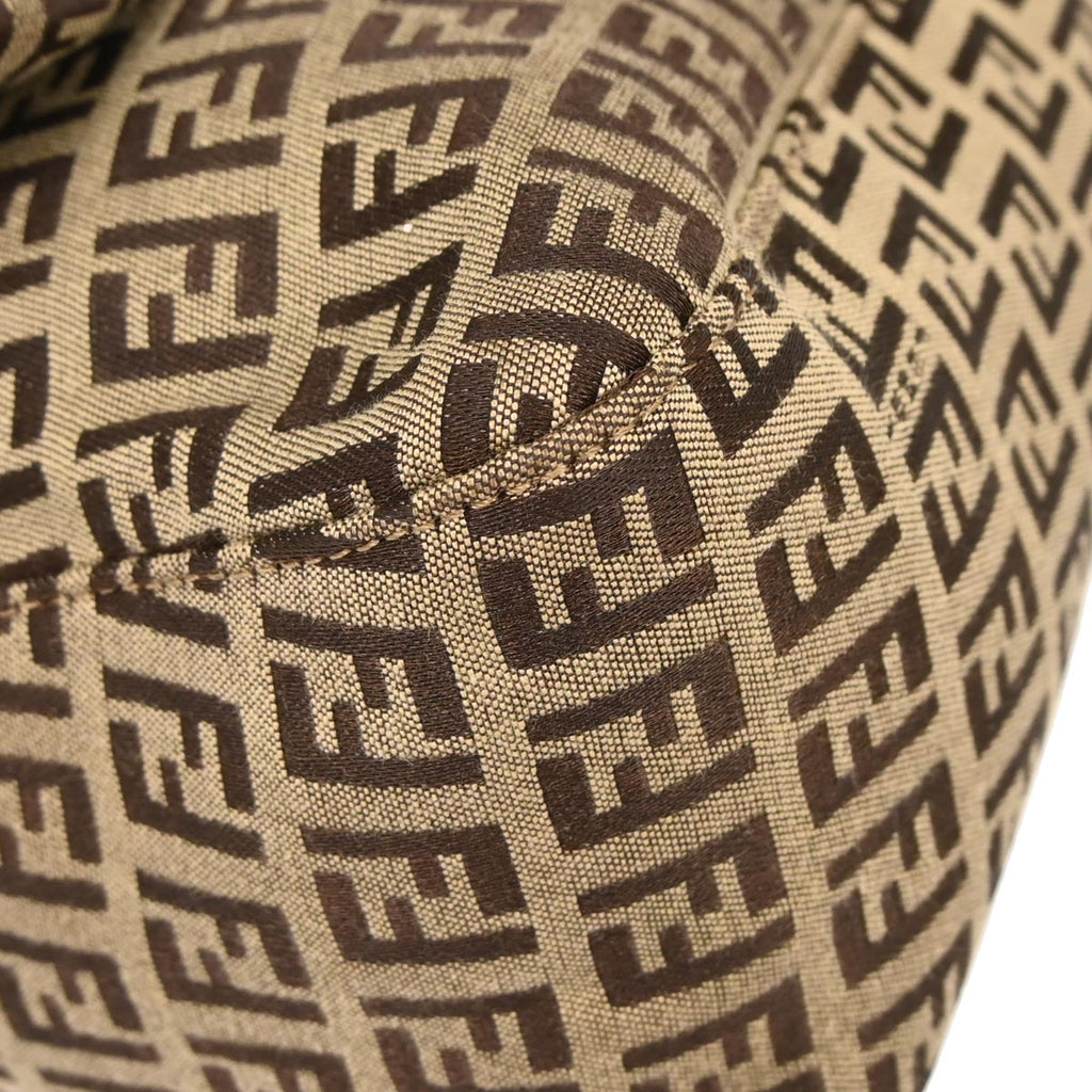 Fendi Beige Zucchino Mamma Baguette Handbag