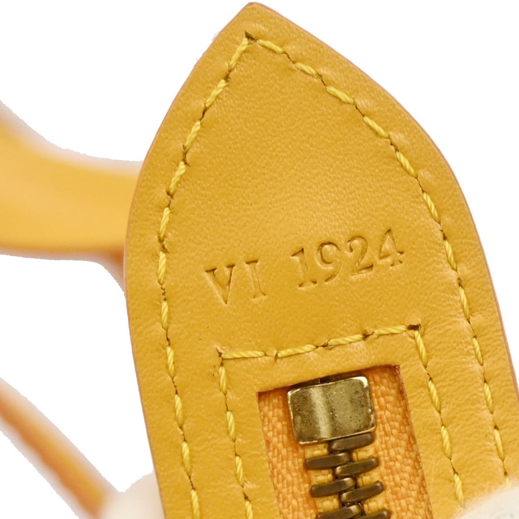 Louis Vuitton 1994 Yellow Epi Saint Jacques Tote Handbag M52279
