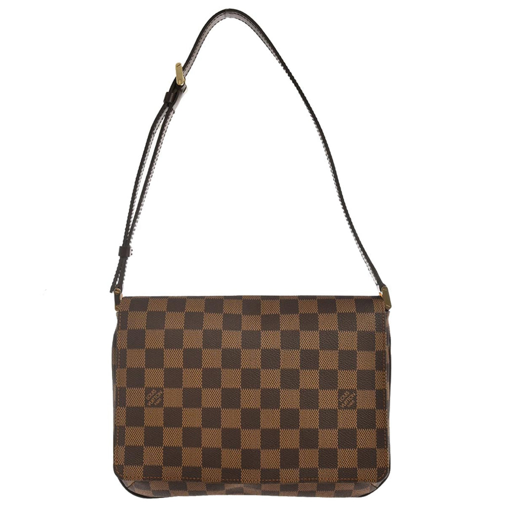 Louis Vuitton 2002 Damier Musette Tango Short Shoulder Bag N51255