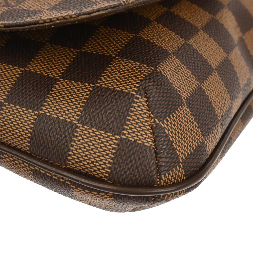 Louis Vuitton 2002 Damier Musette Tango Short Shoulder Bag N51255