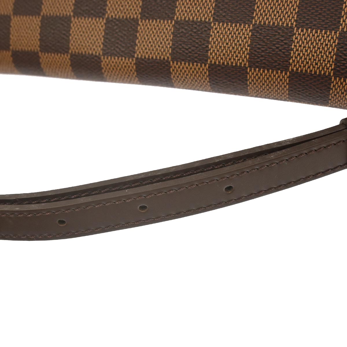Louis Vuitton 2002 Damier Musette Tango Short Shoulder Bag N51255