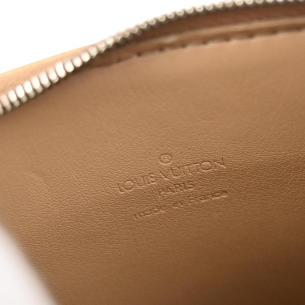 Louis Vuitton 2005 Beige Monogram Vernis Motte Shoulder Bag M91136