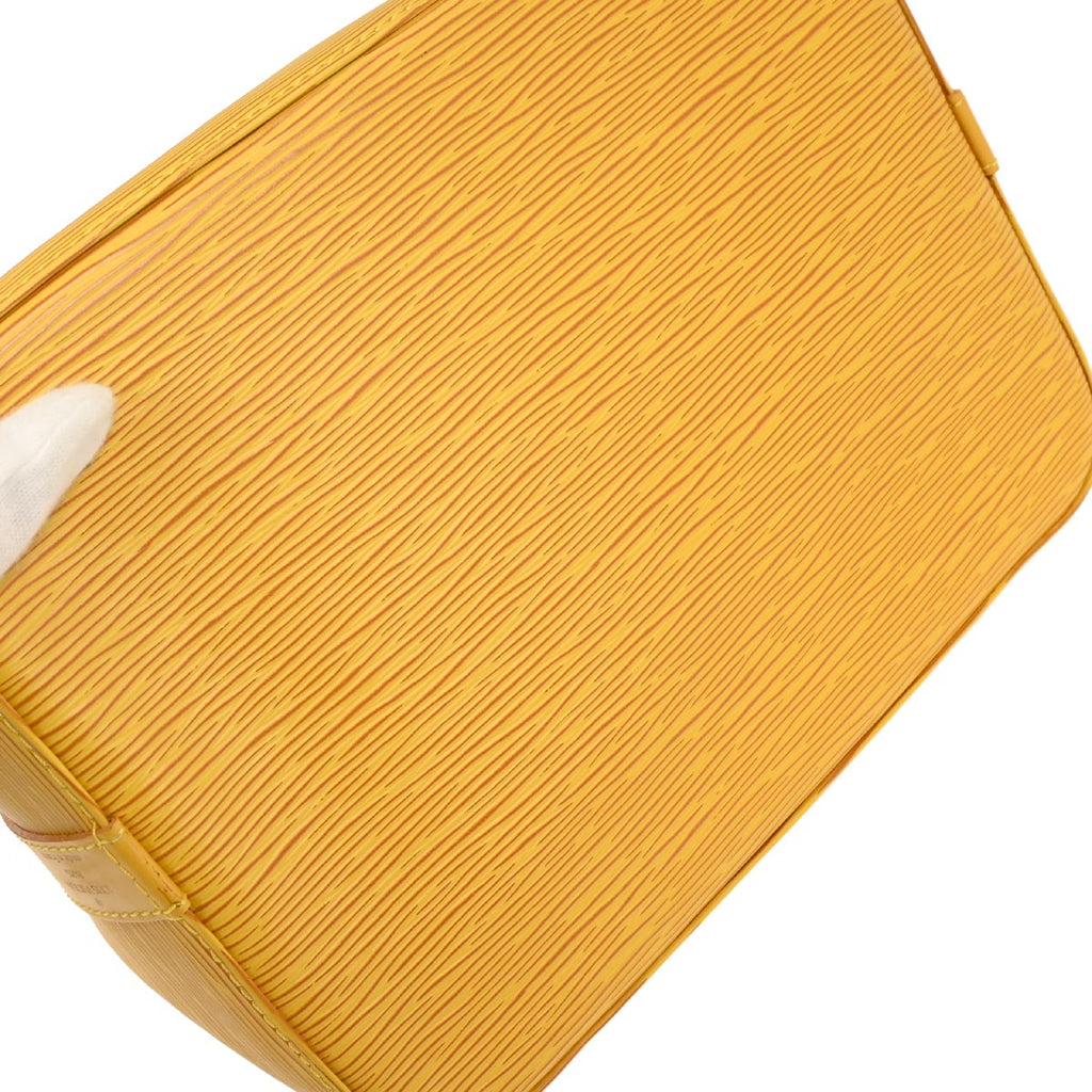 Louis Vuitton 1996 Yellow Epi Petite Noe Shoulder Bag M44109