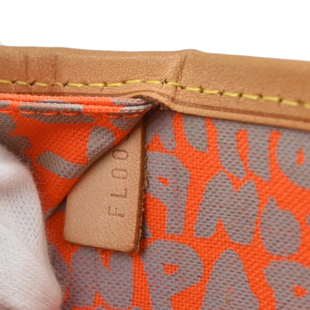 Louis Vuitton 2009 Orange Monogram Neverfull GM Tote Bag M93702