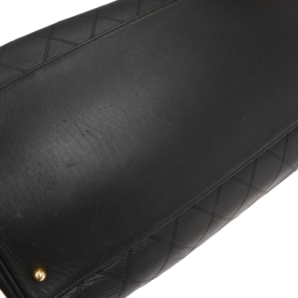 Chanel Black Lambskin Bicolore Supermodel Shoulder Bag