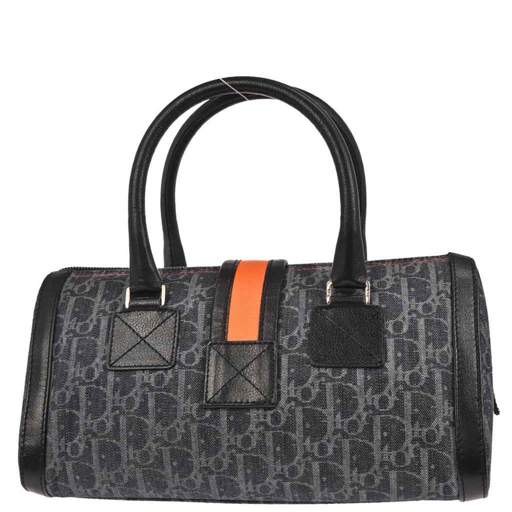 Christian Dior Navy Flight Handbag