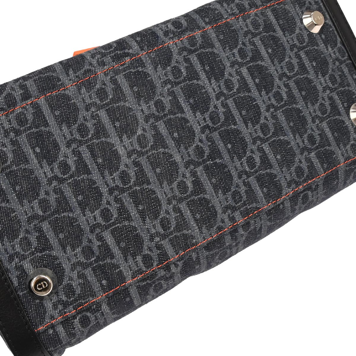 Christian Dior Navy Flight Handbag