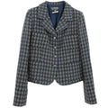 Chanel 1995 Single Breasted Jacket Navy #42
