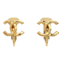 Chanel CC Clip-On Earrings Gold 233