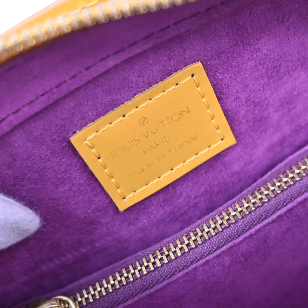 Louis Vuitton 1998 Yellow Epi Pont Neuf Handbag M52059