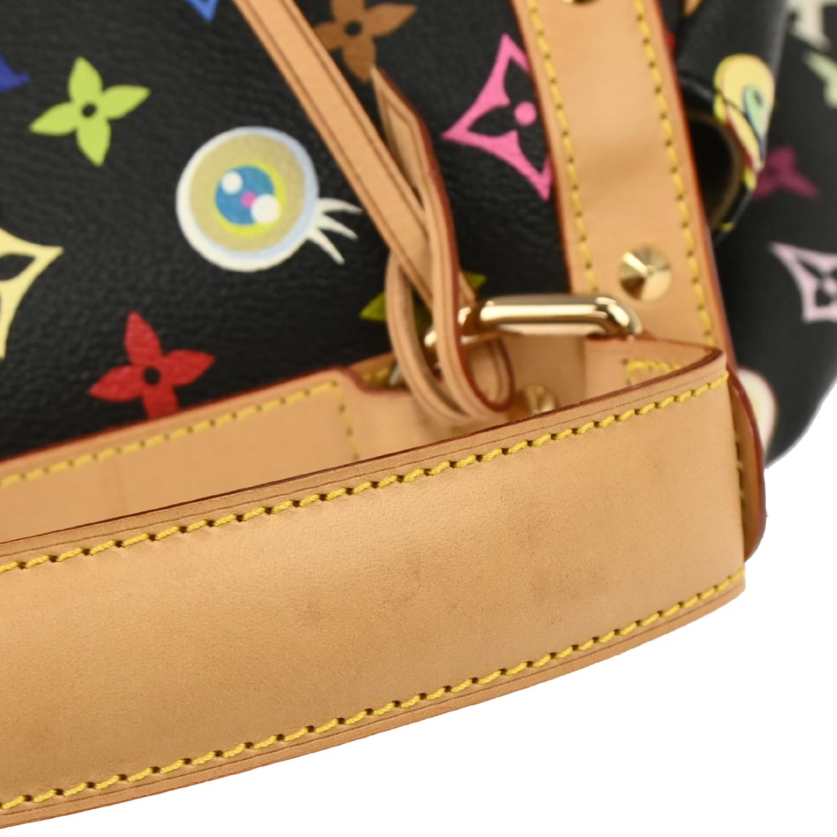 Louis Vuitton 2003 Black Eye Love Monogram Sac Retro GM Handbag M92052