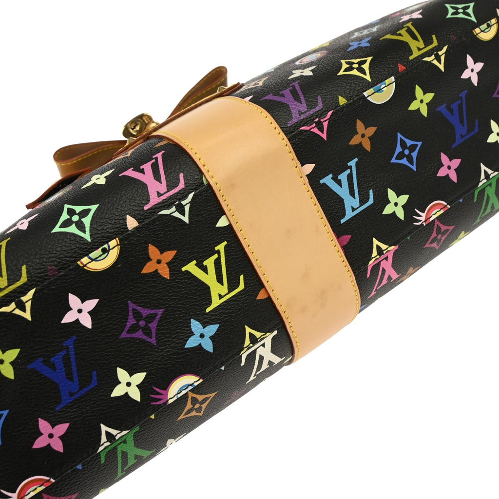 Louis Vuitton 2003 Black Eye Love Monogram Sac Retro GM Handbag M92052