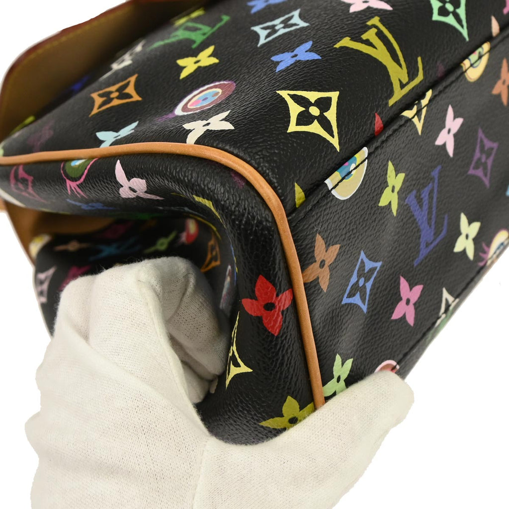 Louis Vuitton 2003 Black Eye Love Monogram Sac Retro GM Handbag M92052
