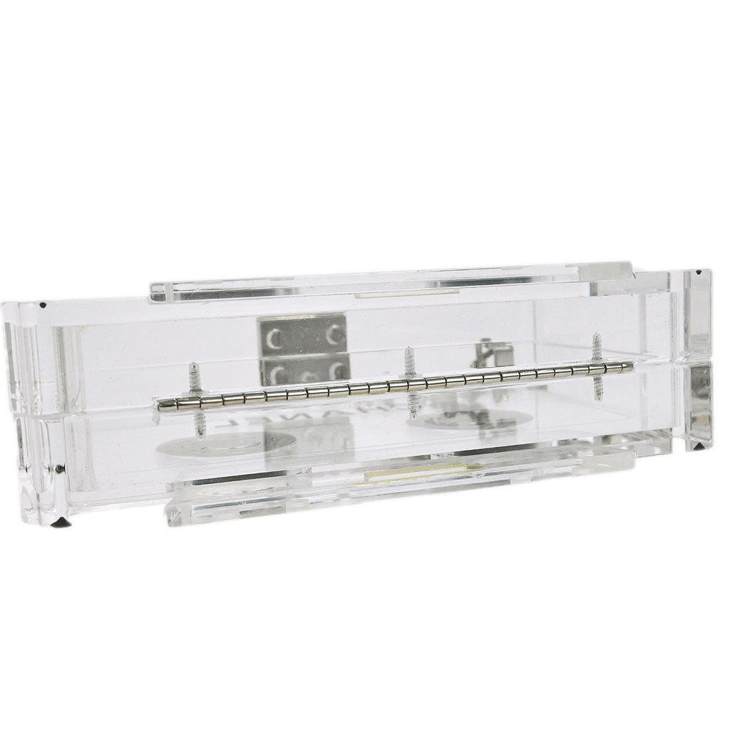 Chanel Clear Acrylic Cassette Tape Clutch Bag