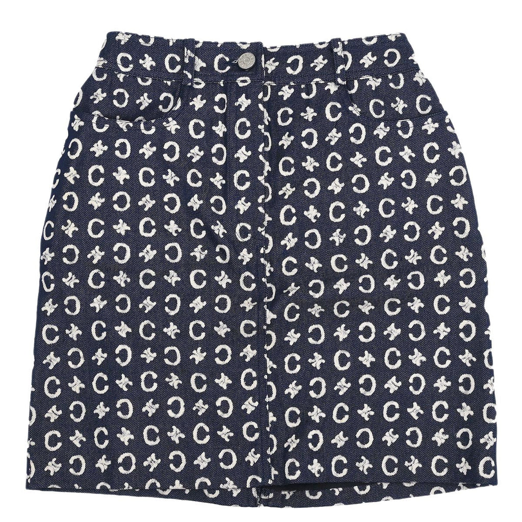 Celine Skirt Macadam Denim Indigo #34