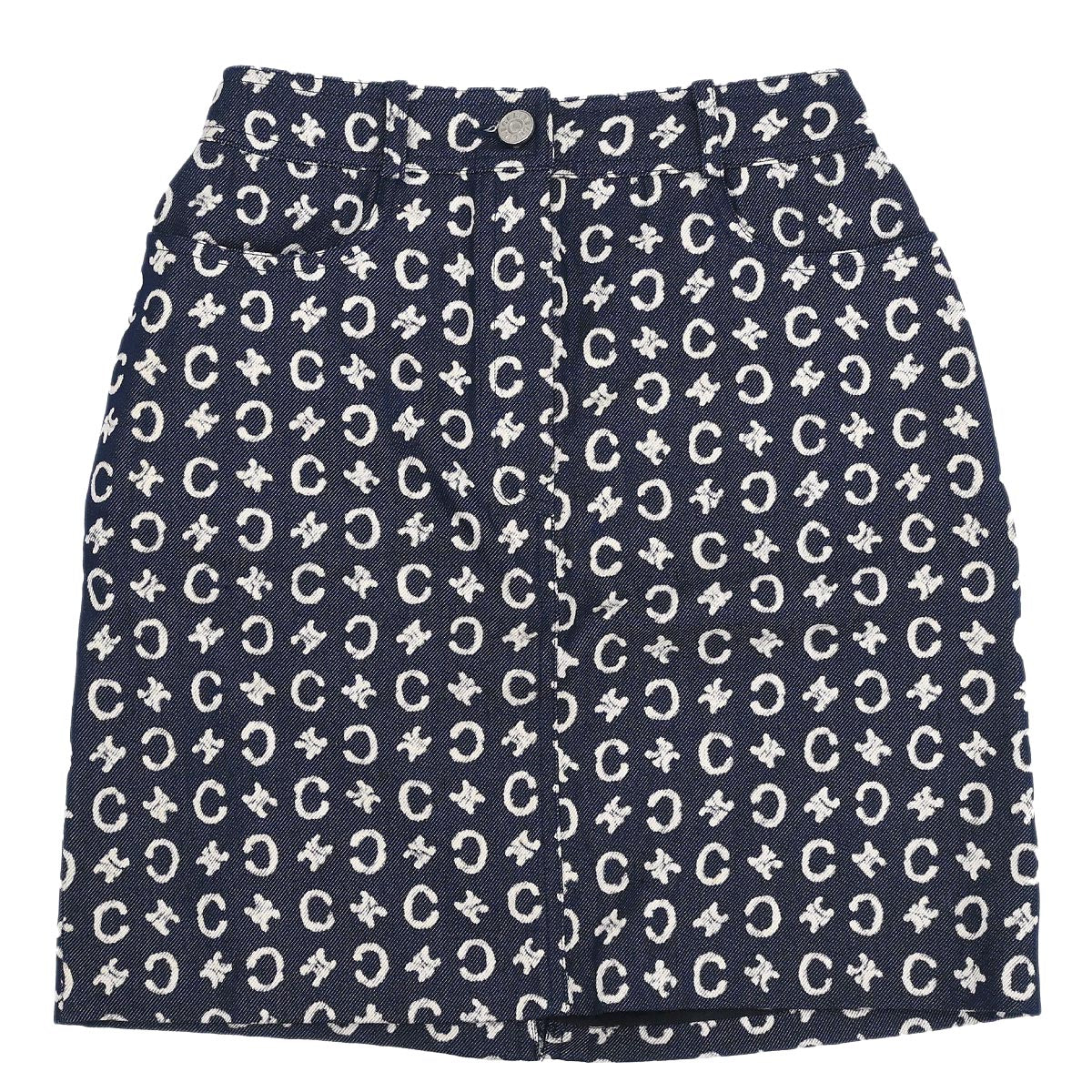 Celine Skirt Macadam Denim Indigo #34