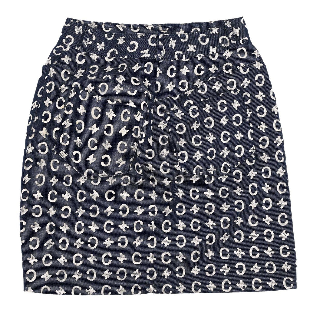 Celine Skirt Macadam Denim Indigo #34