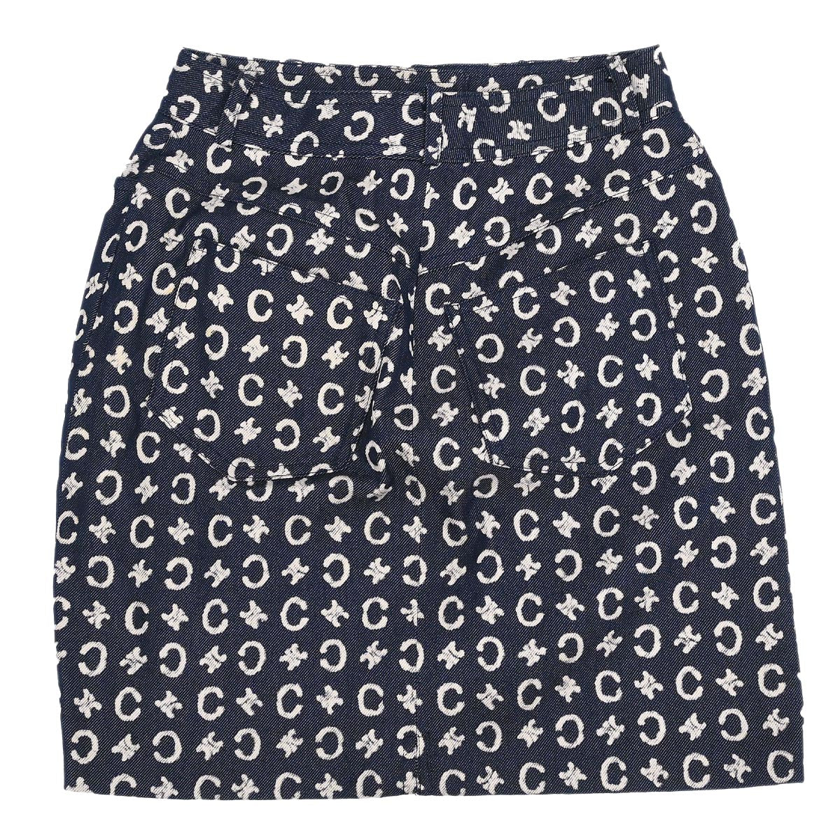 Celine Skirt Macadam Denim Indigo #34
