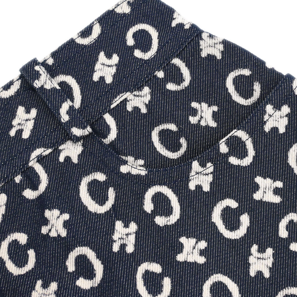 Celine Skirt Macadam Denim Indigo #34