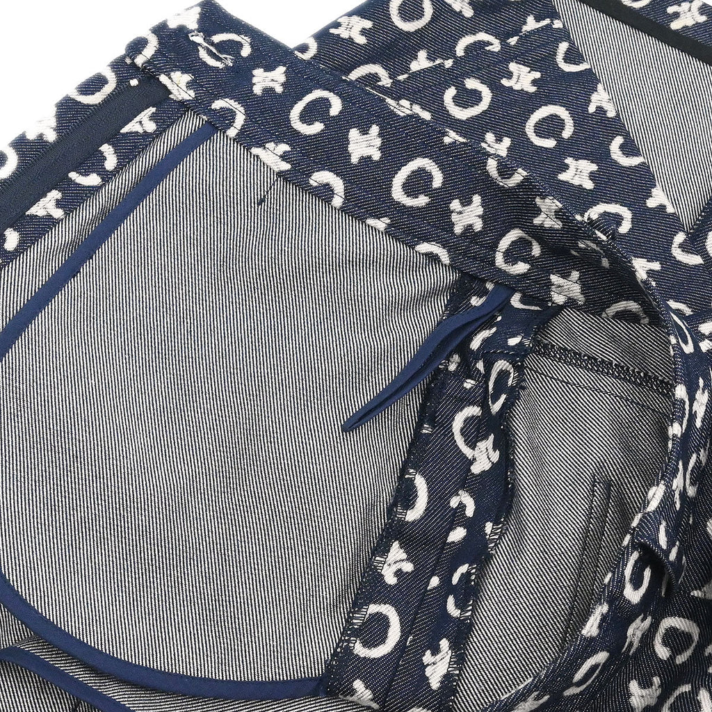 Celine Skirt Macadam Denim Indigo #34