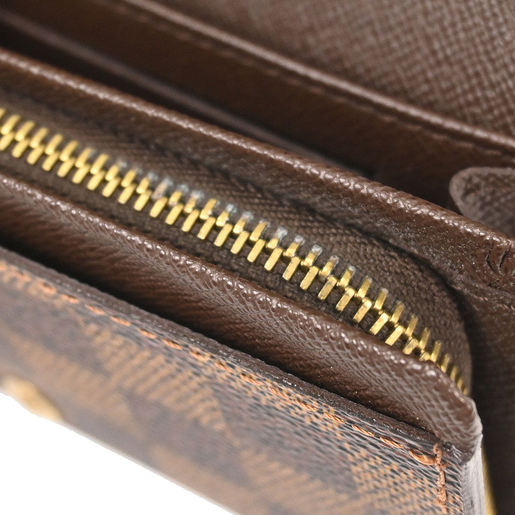 Louis Vuitton 2009 Damier Porte Monnaie Billets Tresor Wallet N61736