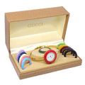 Gucci 11/12 Change Bezel Chameleon Quartz Watch SS