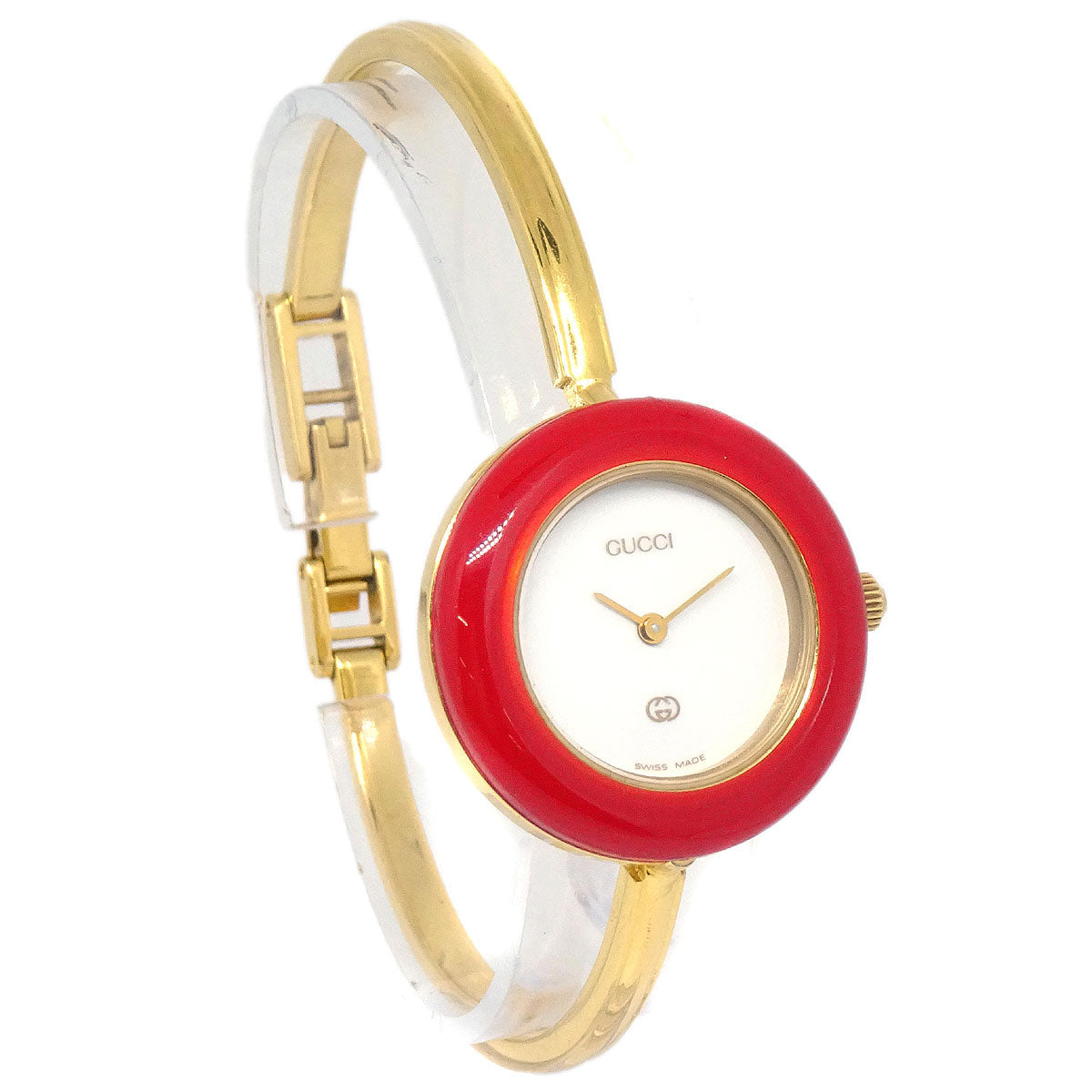 Gucci 11/12 Change Bezel Chameleon Quartz Watch SS