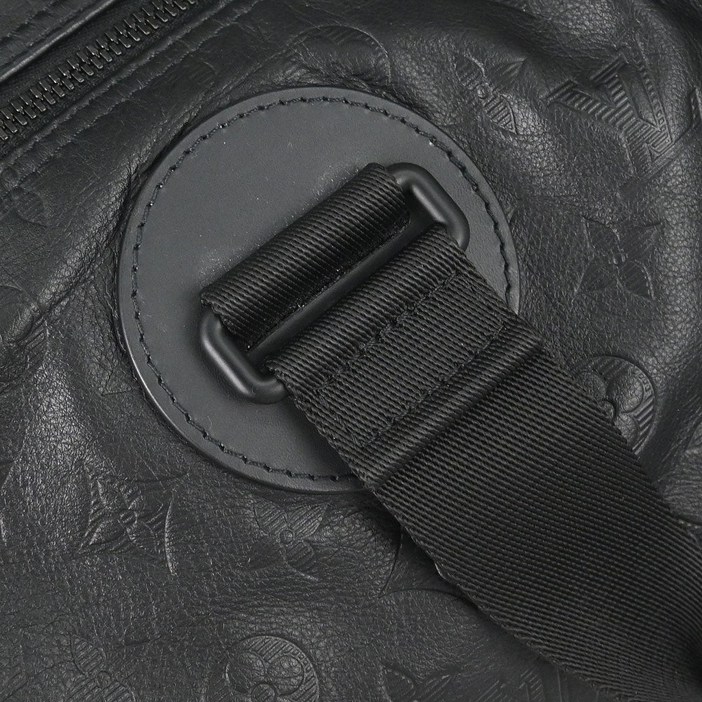 Louis Vuitton 2019 Black Monogram Shadow Speedy Bandouliere 40 M43696