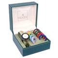 Gucci 11/12.2 Change Bezel Chameleon Quartz Watch SS