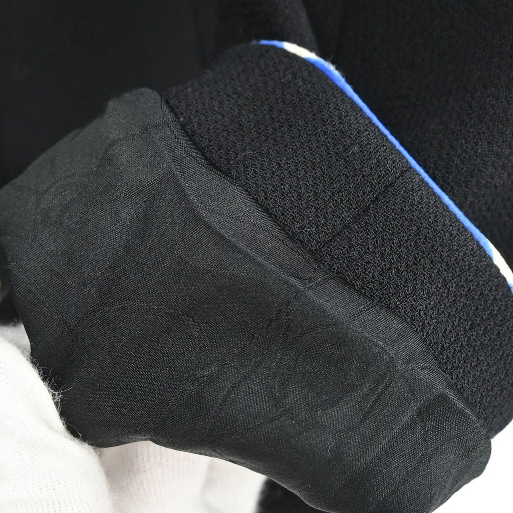 Chanel 2005 Emblem Double Breasted Jacket Black #38