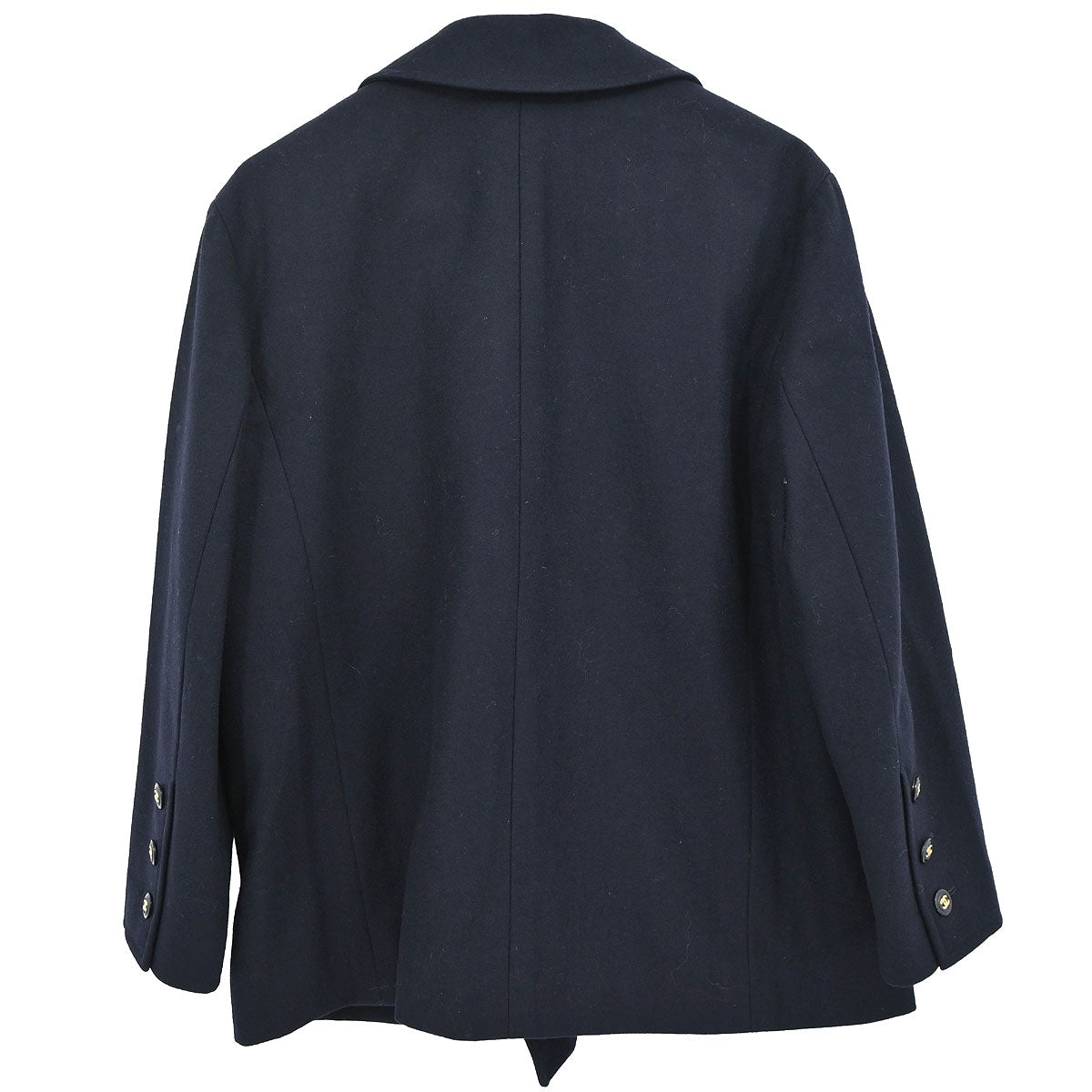 Chanel Double Breasted Jacket Navy
