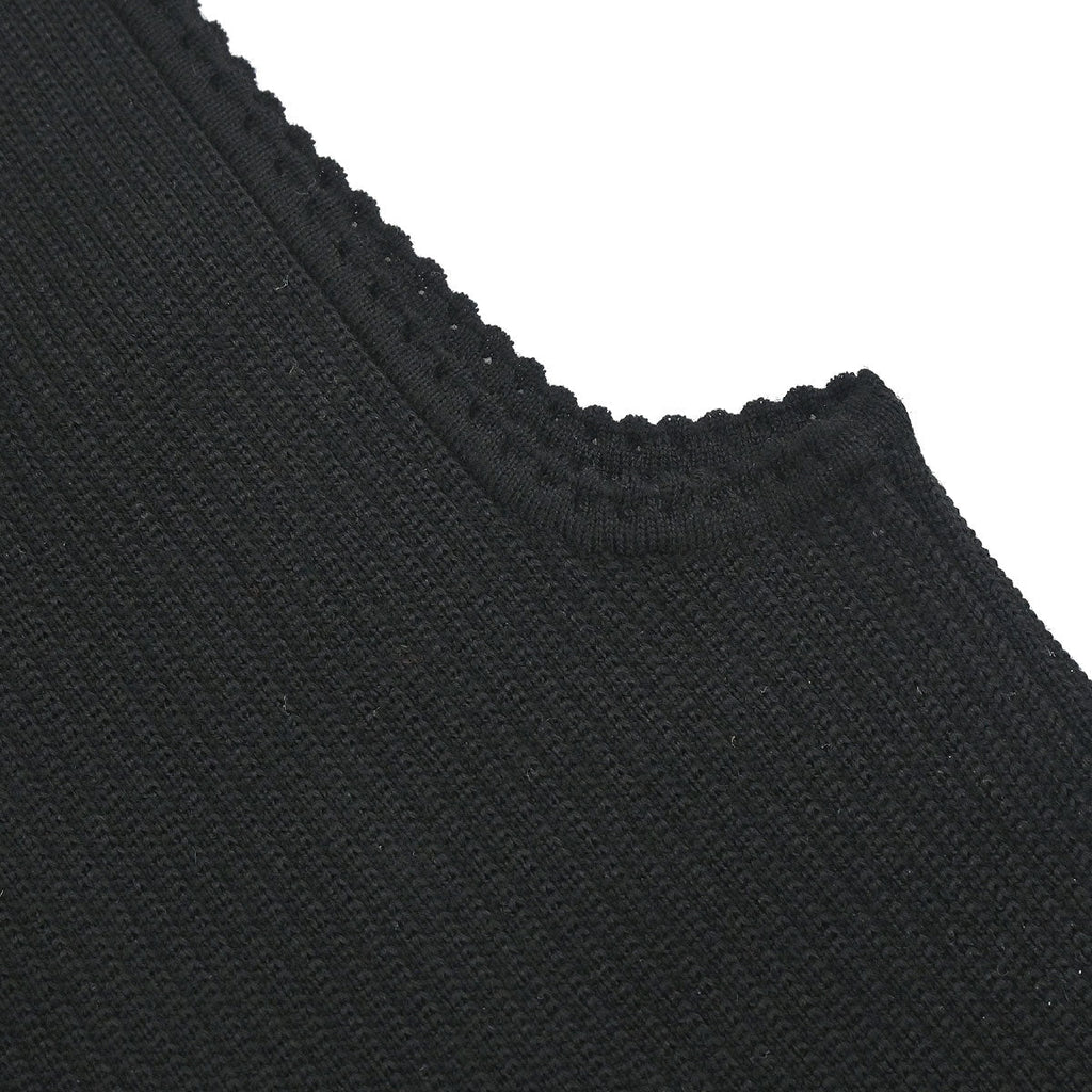 Chanel 1999 Sleeveless Top Vest Black #42