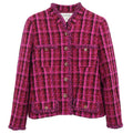 Chanel 1995 Single Breasted Jacket Pink #42