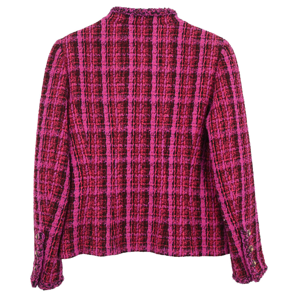 Chanel 1995 Single Breasted Jacket Pink #42